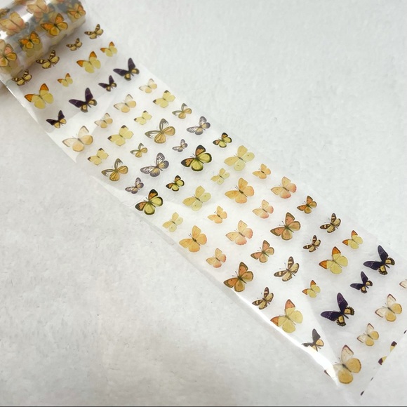 Nailart foil set 10 designs butterflies & tropical - Picture 4 of 13